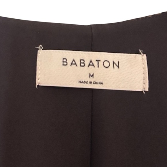 Aritzia Babaton Wallace Dress- Wrap Dress Pyhton Print- Size Medium - Picture 9 of 12